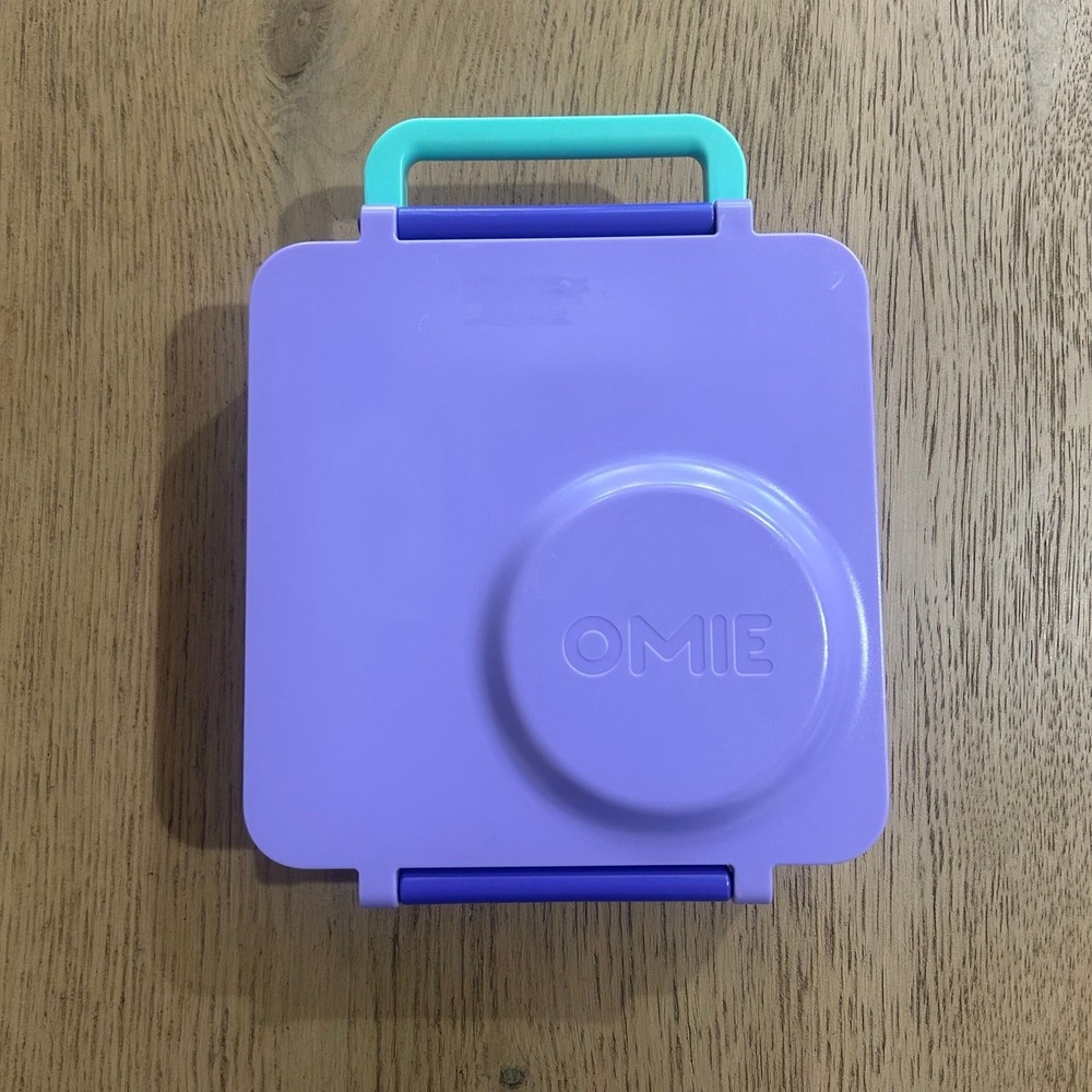 Purple Omie Kids Insulated Lunchbox with Thermos